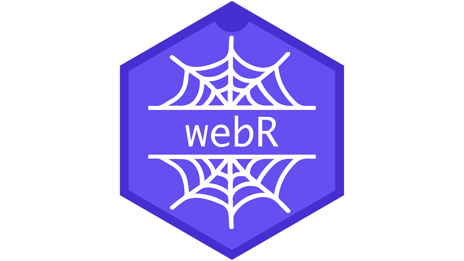 The webR logo.